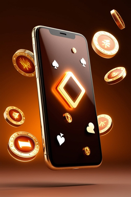 Smartphone met Spinmaya casino-app